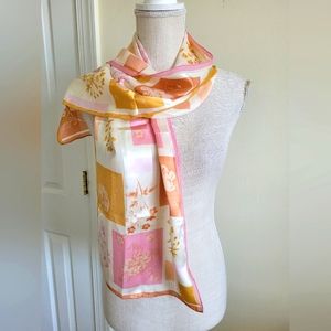Uena silk scarf 50"×10"